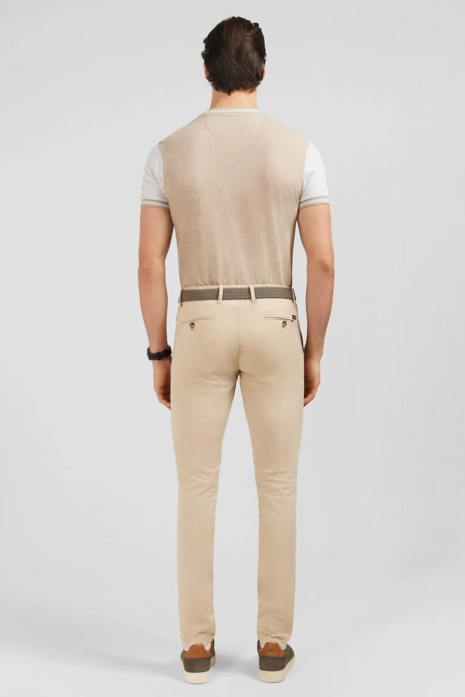 Outlet T-hirt anche Courte Beige Coorbock Homme T-Shirts