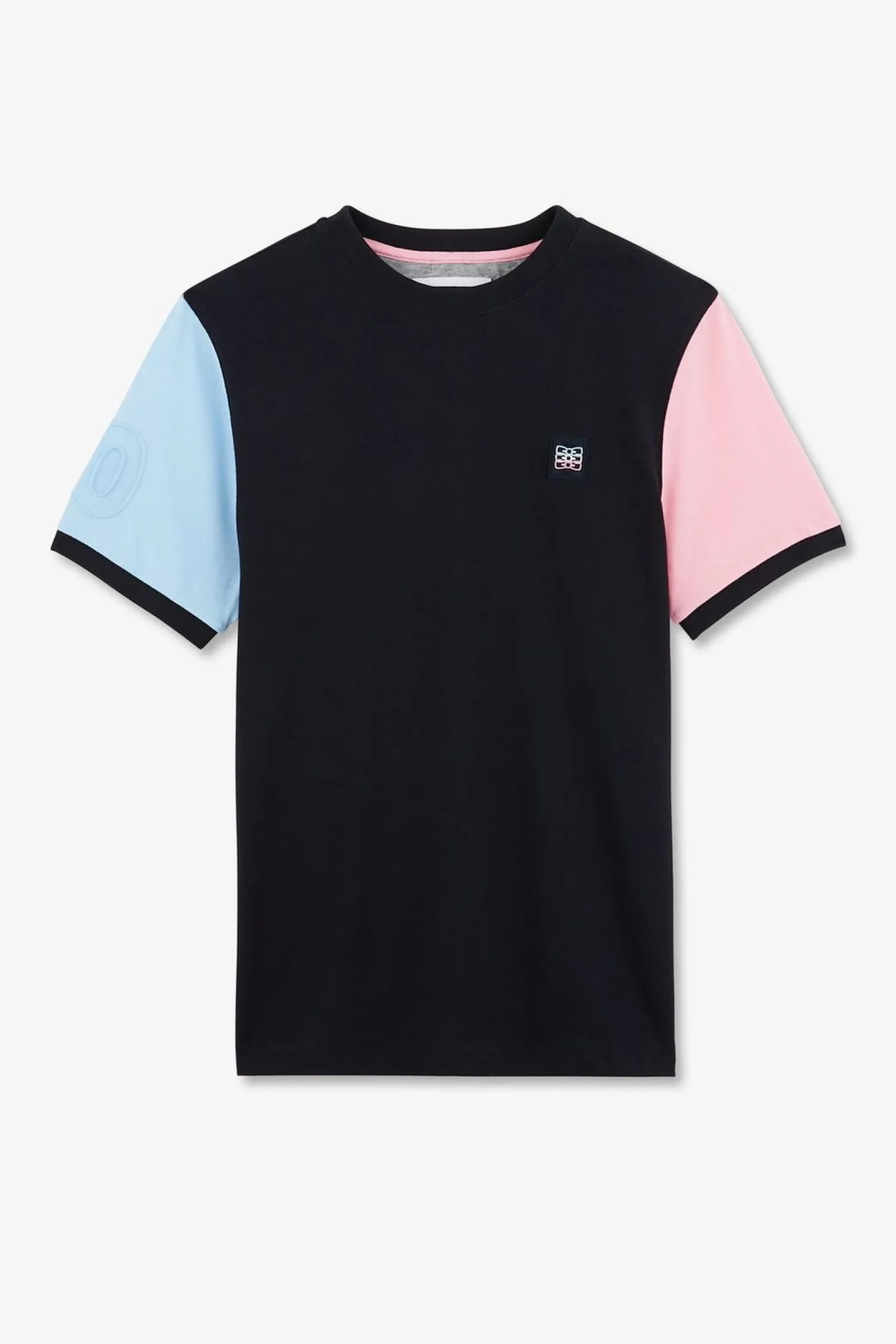 Hot T-hirt anche Courte Bicoore arine En Coton Homme T-Shirts