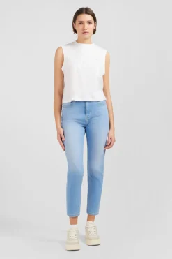 T-hirt anche Courte Banc Femme T-Shirts