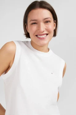 T-hirt anche Courte Banc Femme T-Shirts