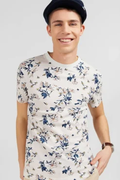 Sale T-hirt anche Courte Banc Iprie Feuie Homme T-Shirts