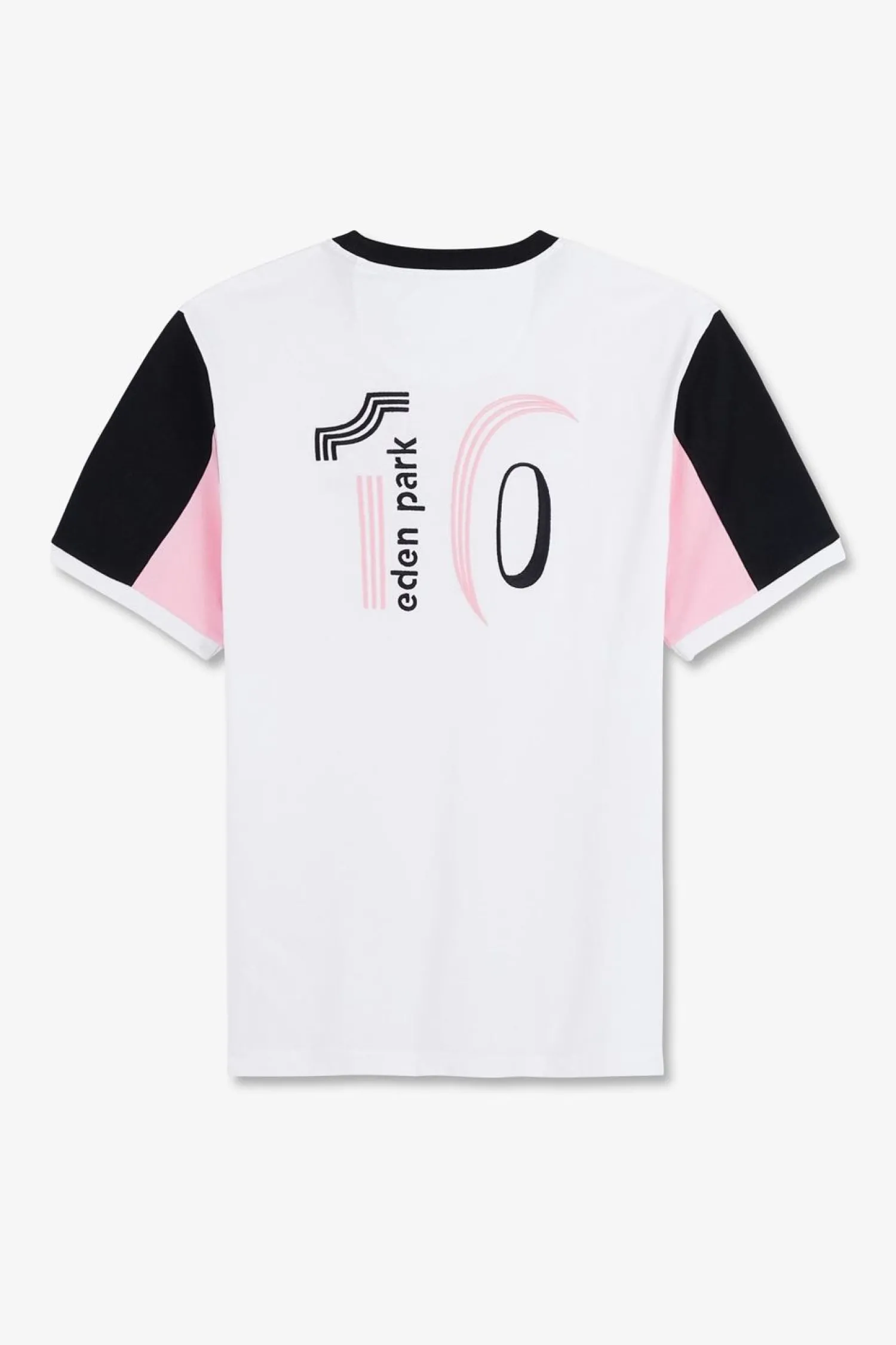 Discount T-hirt anche Courte Banc En Coton Broderie Nuero 10 Homme T-Shirts