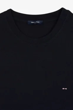 Clearance T-hirt anche Courte Beu arine Uni Homme T-Shirts