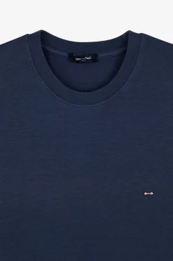 New T-hirt anche Courte Beu Uni Homme T-Shirts