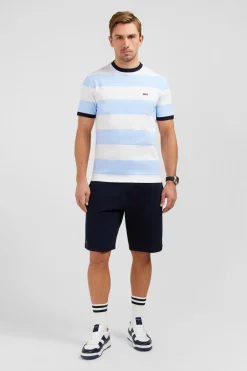 Clearance T-hirt anche Courte Cerce Cie Et Banc En Coton Homme T-Shirts