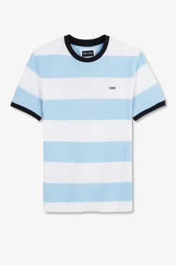 Clearance T-hirt anche Courte Cerce Cie Et Banc En Coton Homme T-Shirts