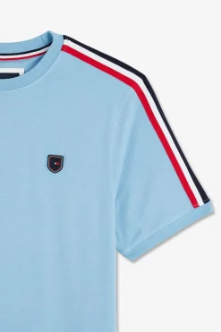 Clearance T-hirt anche Courte Cie En Coton Gaon Epaue Tricoore Homme T-Shirts