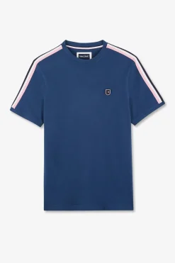 Discount T-hirt anche Courte arine En Coton Gaon Epaue Tricoore Homme T-Shirts