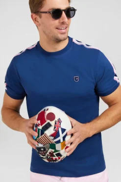 Discount T-hirt anche Courte arine En Coton Gaon Epaue Tricoore Homme T-Shirts