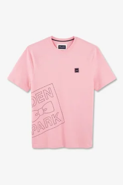 New T-hirt anche Courte Roe En Coton erigraphie Homme T-Shirts
