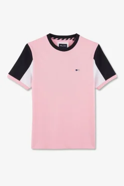 New T-hirt anche Courte Roe En Coton Broderie Nuero 10 Homme T-Shirts