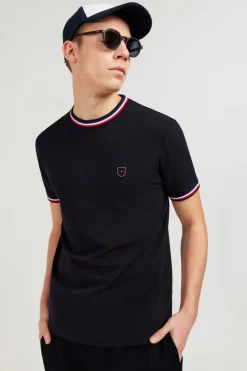 Best T-hirt Noir A anche Courte Homme T-Shirts