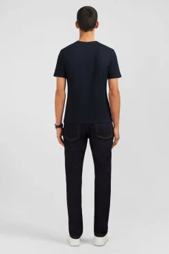 Outlet T-hirt Noir Co Rond A anche Courte Homme T-Shirts