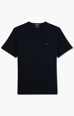 Outlet T-hirt Noir Co V A anche Courte Homme T-Shirts