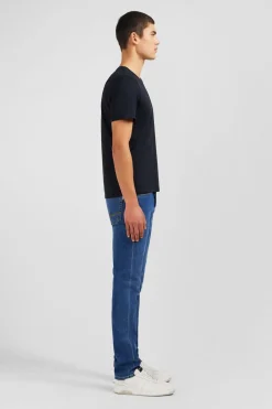 Outlet T-hirt Noir Co V A anche Courte Homme T-Shirts