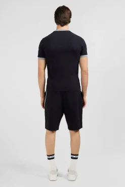 Sale T-hirt Noir Incription New Zeaand Homme T-Shirts
