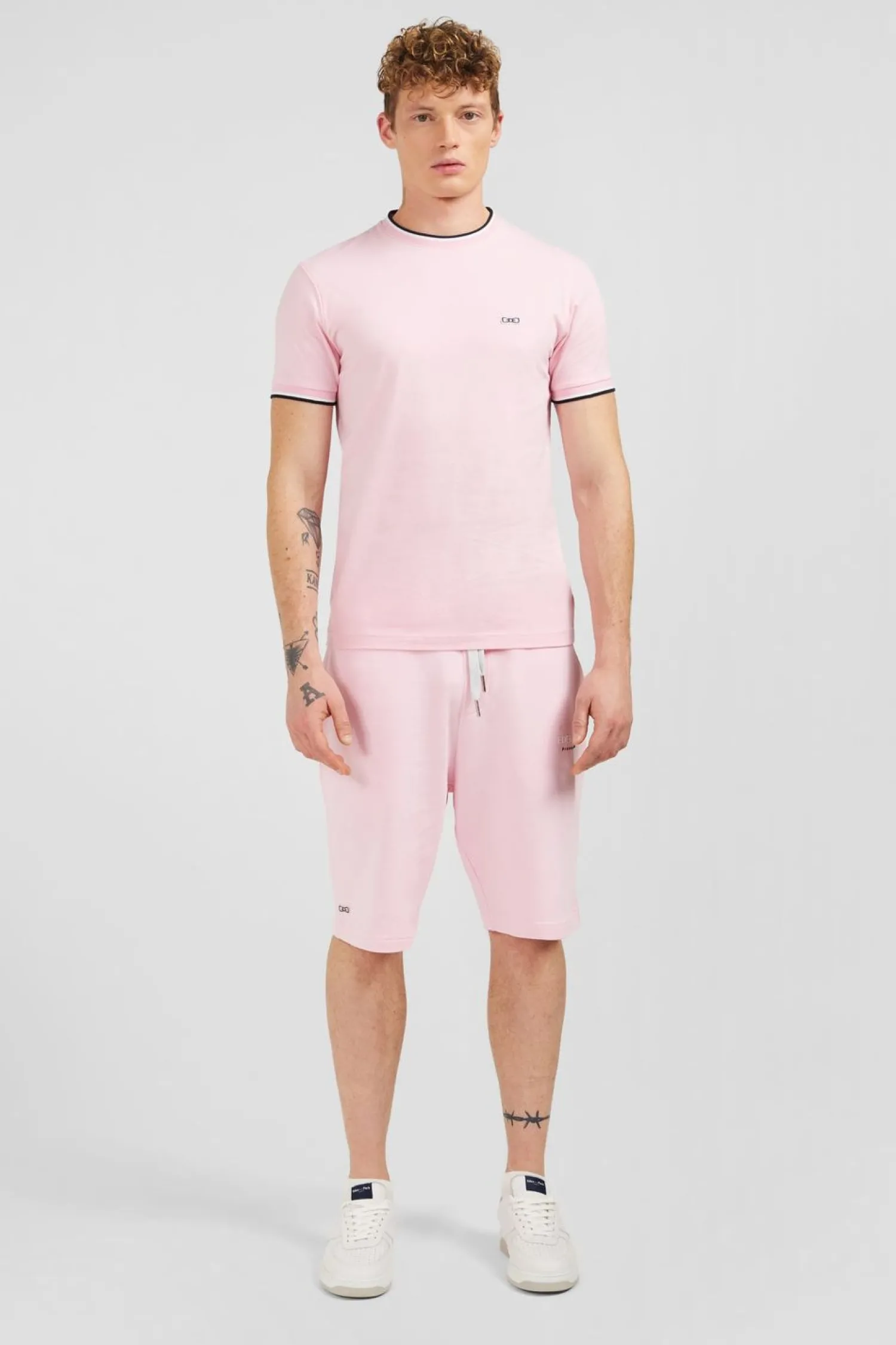 Outlet T-hirt Roe Uni A anche Courte Homme T-Shirts