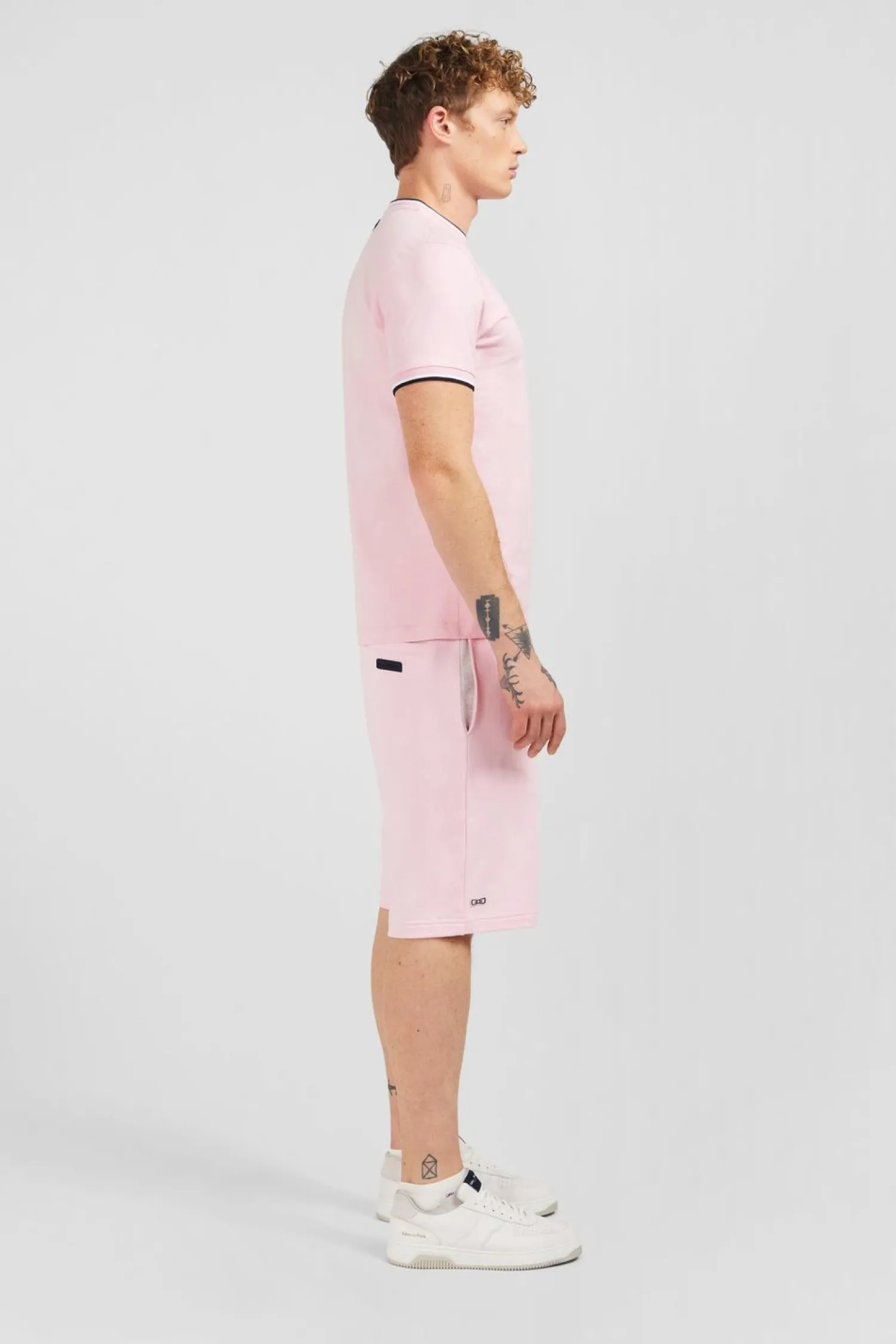 Outlet T-hirt Roe Uni A anche Courte Homme T-Shirts