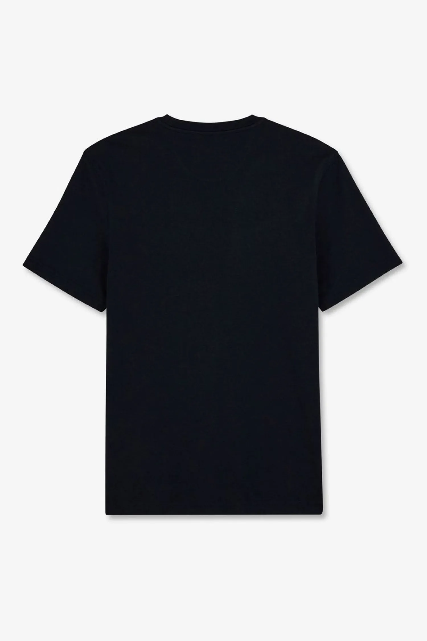 Discount T-hirt Uni Beu Fonce A Incription Homme T-Shirts