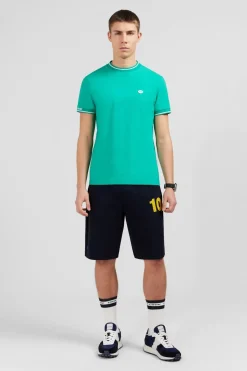 Discount T-hirt Vert A anche Courte Homme T-Shirts