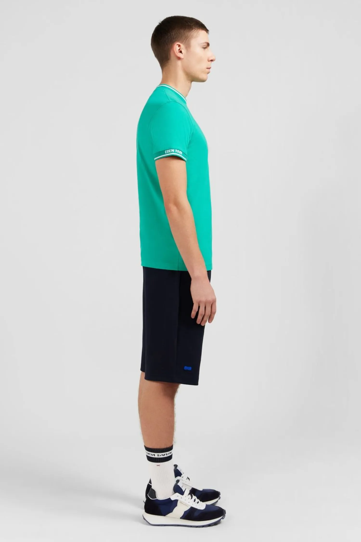 Discount T-hirt Vert A anche Courte Homme T-Shirts