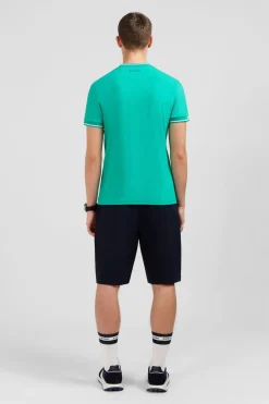Discount T-hirt Vert A anche Courte Homme T-Shirts