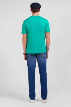 Outlet T-hirt Vert A anche Courte Homme T-Shirts
